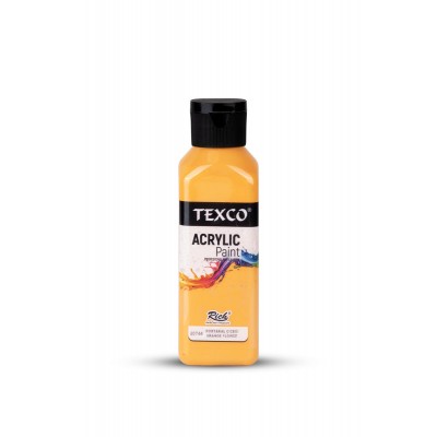 Texco  Akrilik Boya 130ml - Portakal Çiçeği