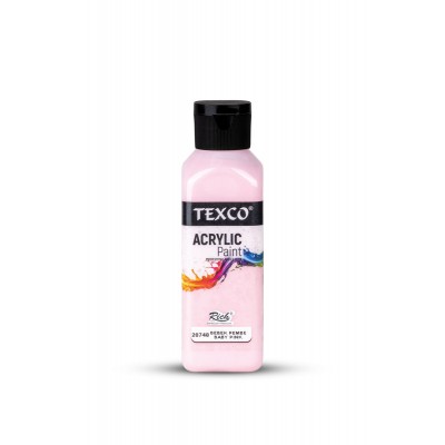 Texco Akrilik Boya 130ml - Bebek Pembe