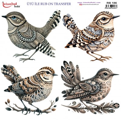 Ütü İle Rub On Transfer (30X30) RB-186