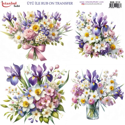 Ütü İle Rub On Transfer (30X30) RB-211