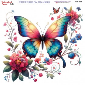 Ütü İle Rub On Transfer (30X30) RB-401