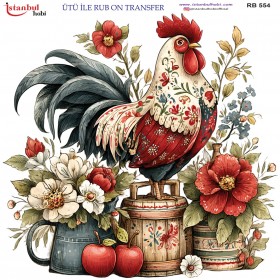 Ütü İle Rub On Transfer (30X30) RB-554