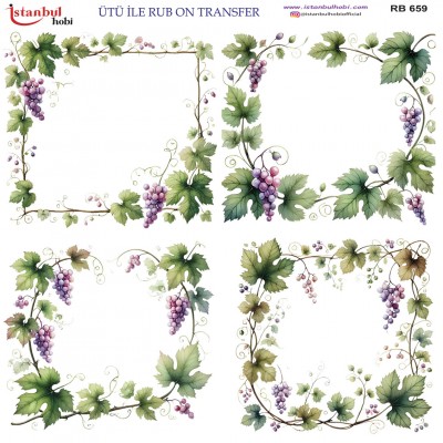 Ütü İle Rub On Transfer (30X30) RB-659