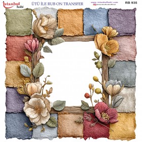 Ütü İle Rub On Transfer (30X30) RB-935