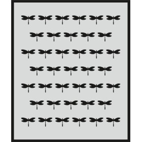 L031 Stencil 20x24 cm