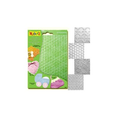Makin's Clay Texture Sheets Doku Kalıpları 4'lü Set C