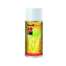 Marabu Textil Design Akrilik Bazlı Sprey Kumaş Boyası 150 ml. BEYAZ