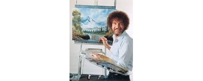 Bob Ross Yağlı Boyalar Çiçek ve Manzara